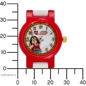 LEGO , 5004539 Horloge Wonder Woman à construire, Coloré