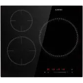 Klarstein Plaque Induction 5800W, Plaque de Cuisson Electrique à Induction, Plaque Induction Encastrées 3 Feux, Tables de Cuisson Encastrable, Contrôle Tactile, Rechaud Electrique pour la Cuisine