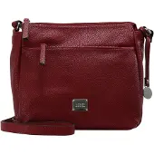 L.credi Sac à bandoulière 'Budapest' rouge carmin