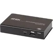 Aten Répartiteur vidéo - - VS192 - 2 x DisplayPort - Noir - Ordinateur de bureau