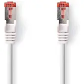 Nedis Câble réseau Nedis Cat6 S / FTP RJ45 mâle - RJ45 mâle 15m blanc
