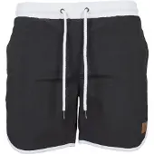 Urban Classics Shorts de bain noir / blanc