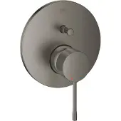 GROHE Essence New partie apparente pour mitigeur de baignoire encastré avec inverseur brushed hard graphite 24058AL1 24058AL1