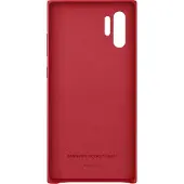 Samsung Cover Leather Galaxy Note 10 Plus Rouge
