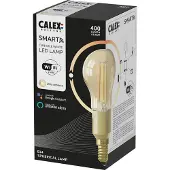 Calex Wi-Fi Smart Ampoule Sphère Or Filament E14