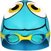 Waimea Bonnet de bain à motif poisson enfant