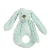 Happy horse Hochet bleu océan lapin Richie - Lagoon vert - Cadeau pour bébé