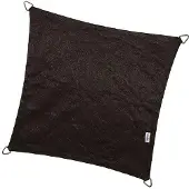 Nesling Toile d'Ombrage Nesling Coolfit Carré Noir (3.6 x 3.6 m)