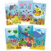 Galt Livre de coloriage du monde aquatique Water Magic,