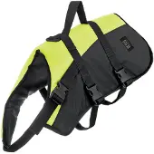 Besto Dog Deluxe Life Jacket Jaune,Noir 8-15 kg