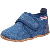 Giesswein Pantoufle 'Strass' bleu-gris / bleu denim