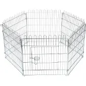 Merkloos Cage de jardin pour lapins 60x60 cm Métal