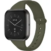IMoshion Bracelet sport en silicone Fitbit Versa / Versa 2 / Versa Lite - Vert foncé