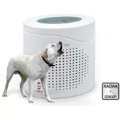 Elro Détecteur de mouvement intérieur avec alarme chien de garde électronique 360 degrés avec pile