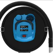 Güde GA 18-1200.1 Aspirateur à cendres, 18 l, 1 200 W, 18 kPa, noir/bleu