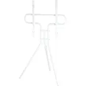 Hama Support TV design chevalet blanc jusqu'à 75