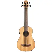 Kala U-Bass Zebrawood Ukulélé basse Natural