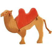 Ostheimer Figurine en bois Chameau