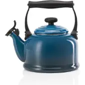 Le Creuset Bouilloire Tradition 2.1 litres, Bouilloire électrique, Bleu
