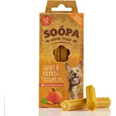 Soopa bâtonnets dentaires à la citrouille & carotte pour chien