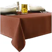 De Witte Lietaer Tafellaken De Witte Lietaer Gibson Terracotta-Ø 170 cm