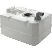 VETUS Btankc 60l Sanitary Water Tank Blanc 68.2 x 37.3 x 36.2 cm