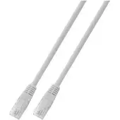 EFB Elektronik K8100WS.7,5 RJ45 Patchkabel U/UTP, Cat.6, PVC, CCA, 7,5m, weiß
