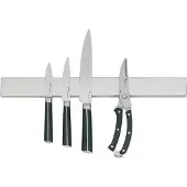 kela Porte Couteaux Magnétique Kela Plan Silver 36 x 5 x 1,5 cm