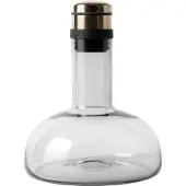 Audo Copenhagen Wine Breather Carafe Smoke|Brass