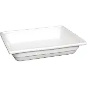 Olympia plat gastronorme 1/2 en porcelaine | pièces 1