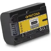 PATONA Np-Fv50 (Batterie de l'appareil photo), Alimentation pour appareil photo, Noir