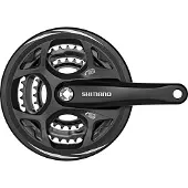 Shimano Altus FC-M311 Crank Set 3x7/8-speed 48-38-28 - black Shimano Parts