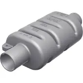 VETUS Mp75 Exhaust System Muffler Argenté 180 x 75 mm
