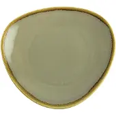 Olympia Plaques triangulaires pour four | Vert mousse | 28 cm | 4 pièces