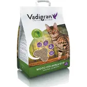 Vadigran Litiere Wood Crumble - 20 L - Pour Chats