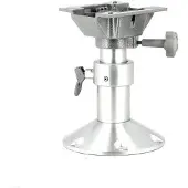 VETUS Manually Swivel Adjustable Seat Foot Argenté 50.5-63.5 cm