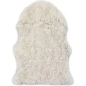 vidaXL Tapis 60 x 90 cm Peau de mouton synthétique Mélange de gris