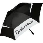 TaylorMade Double Canopy Parapluie White/Black 68"