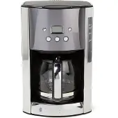 Russell Hobbs Machine à café 12T. 1000 W, verseuse en verre 1,8 l, gris-acier inoxydable 23241-56 LUNA MOONLIGHT GREY