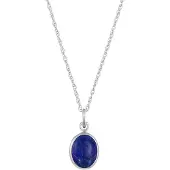 Elli Chaîne bleu marine / argent