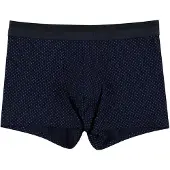 Hom Boxers 'Max' bleu nuit / blanc
