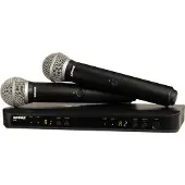 Shure BLX288E/PG58-H8E système micro sans fil (2 micros)