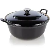Le Creuset Faitout 32 cm Noir Ébène