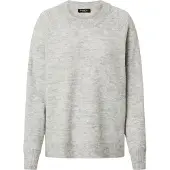 Selected Pull-over 'LULU' gris clair