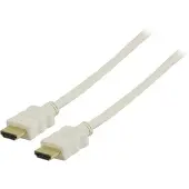 GOOD CONNECTIONS HDMI (Typ A) — HDMI (Typ A) 19-Polig (3 m), Câble vidéo, Blanc
