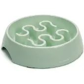 Beeztees Gamelle Anti-Glouton Mélaminée Dimensions : Ø 25 X H. 5,5 Cm - 1 L