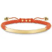 Thomas Sabo Lba00508488l2 Bracelet Orange Femme