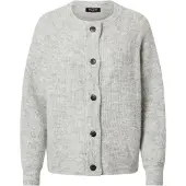 Selected Cardigan 'Lulu' gris clair