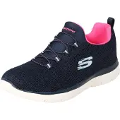 SKECHERS Summits - Leopard Spot Bleu marine/Rose vif 36