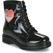 Love Moschino Bottines à lacets 'RAIN LOVE'